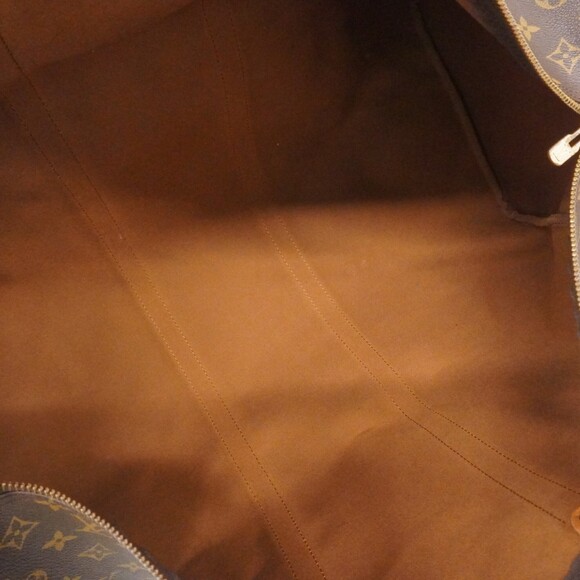 Louis Vuitton Monogram Keepall 60 Boston Bag M41422 Brown Men's/Women's - Picture 4 of 13